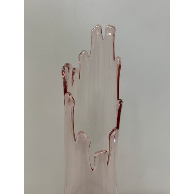 MidCentury Pink Swung Vase Chairish