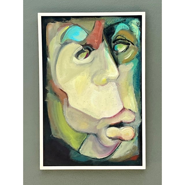 Abstract Expressionist Oil Painting on Canvas For Sale In West Palm - Image 6 of 18