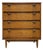 Mid Century Modern Walnut Dresser / Highboy, C. 1960's For Sale