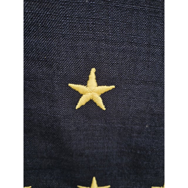 Vintage 48 Star American Flag Cotton Sewn Wwii Wwi & Korea Americana Banner 46 X 74 For Sale - Image 15 of 17