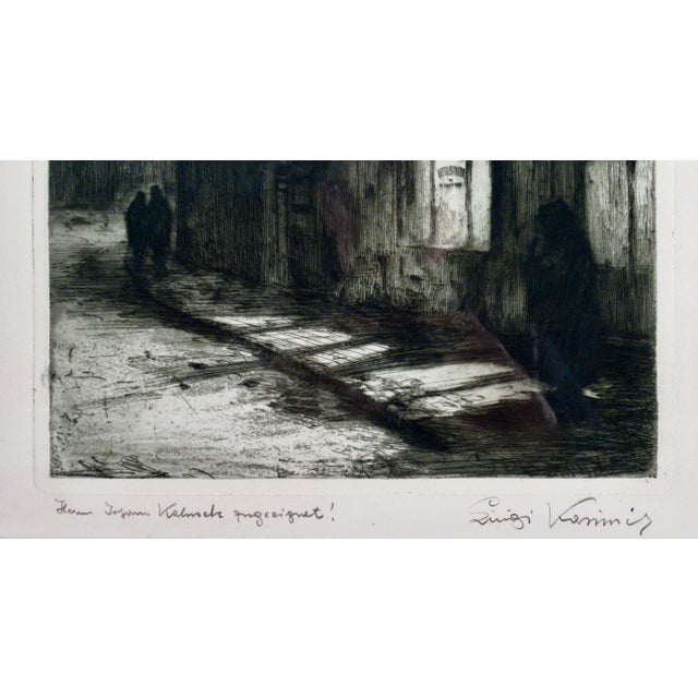 Luigi Kasimir Weinstube Street, Urbani Keller C. 1920 Original Print For Sale In San Francisco - Image 6 of 7