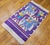 Vintage Southwestern Pictorial Kilim, Handwoven Wool, Pictorial Design, Lavender & Ivory, 3x5 For Sale - Image 10 of 10