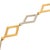 Contemporary Chaumet French Vintage 18k Yellow and White Gold Bracelet For Sale - Image 3 of 5
