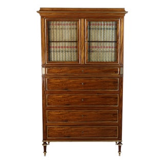 Louis XVI Secretaire in Satinwood For Sale