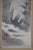 Antique Signed Asian Watercolor on Silk Landscape Figure Scroll Cherry Blossom For Sale - Image 6 of 13