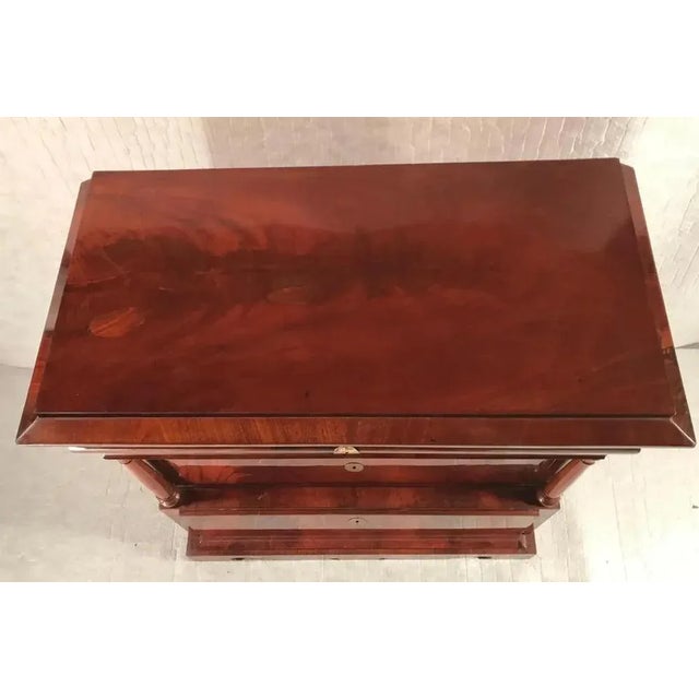 Gold Biedermeier Chest of Drawers, Northern Germany or Denmark, 1820s For Sale - Image 8 of 9