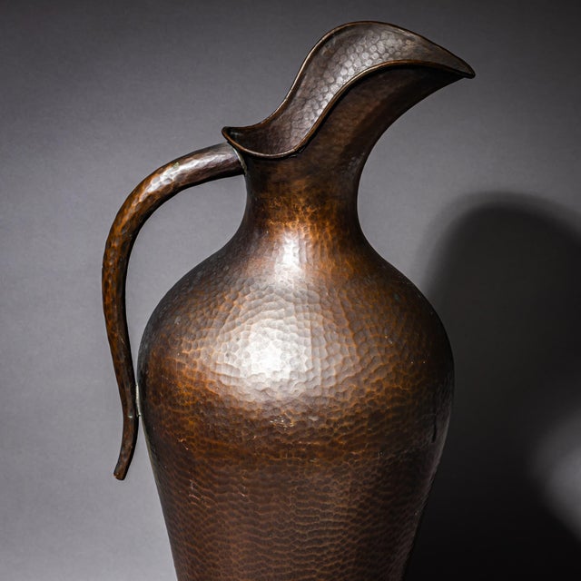 Vintage Italian Copper Vessel, 1970s For Sale - Image 6 of 9
