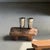 Small Stool in Wabi-Sabi Monoxylous Blond Teak, 1980s For Sale - Image 6 of 11