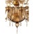 Early 21st Century Dark Amber Pagliesco Lively Curls Murano Glass Chandelier by Simoeng for Simoeng For Sale - Image 5 of 6
