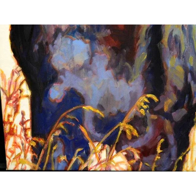 Impressionist Patricia Griffin "Modifer" Animal Portrait Oil Painting For Sale - Image 3 of 6