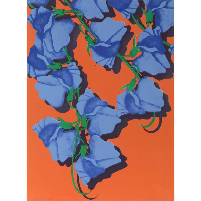 Summer (Blue Corsage) Greene, Melanie Year: 1979 Serigraph, signed and numbered in pencil Edition: 50 Size: 30 x 22 in....