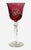 Late 20th Century Nachtmann Nierstein Cranberry Red Cut Crystal Decanter 7 Wine Goblets - 8 pcs For Sale In Dallas - Image 6 of 9