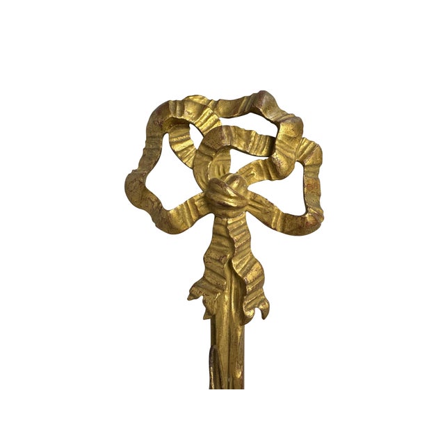 Early 20th Century Italian Carved Large and Giltwood Two-Light Sconces - A Pair For Sale - Image 4 of 18