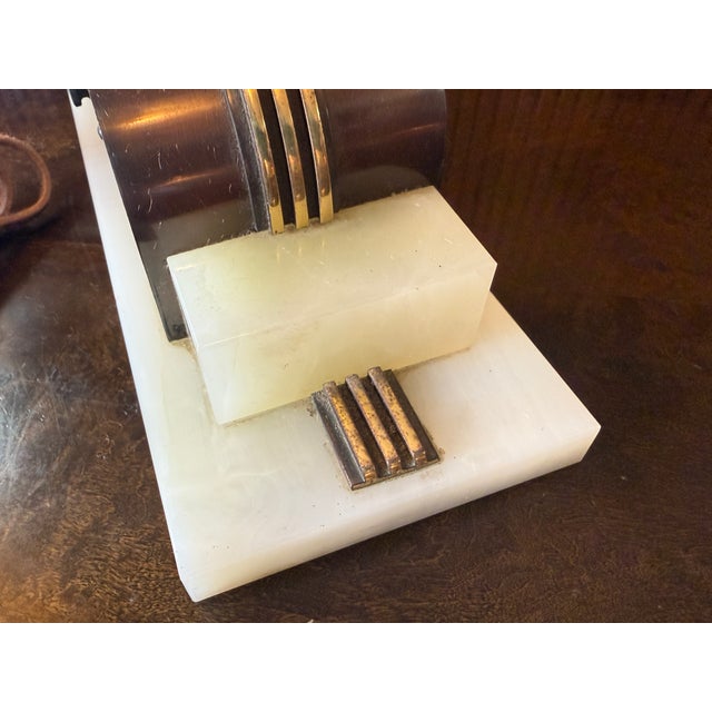 Kem Weber for Lawson Clock Co Manhattan Cyclometer Clock C1930s For Sale - Image 9 of 14