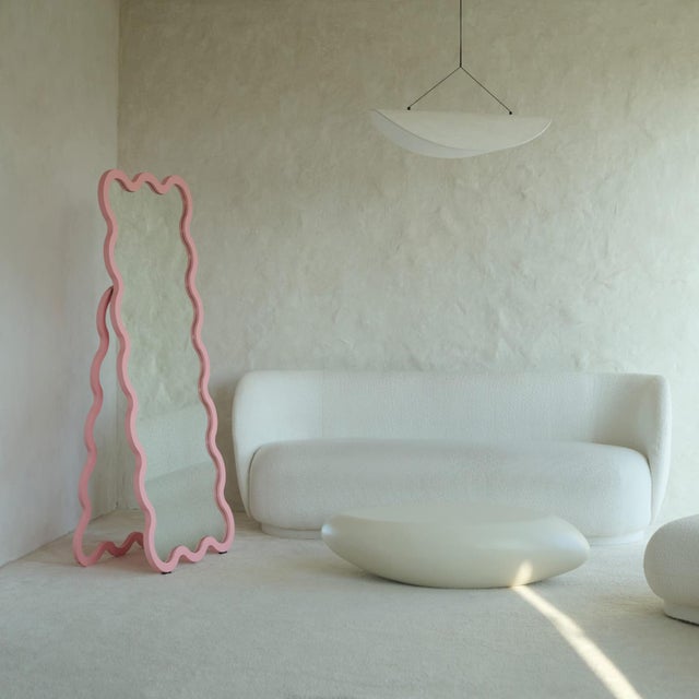 Red Hvyli 16 Free Standing Full-Length Dressing Mirror by Oitoproducts For Sale - Image 12 of 17