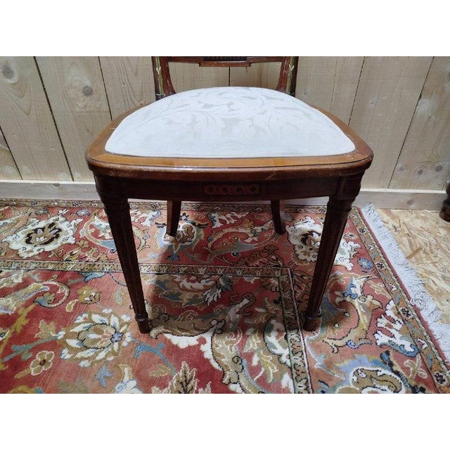 Louis XVI Dining Chairs, Set of 8 For Sale - Image 9 of 12