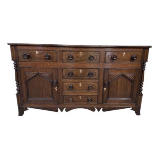 Early 19th Century English Dresser Base For Sale