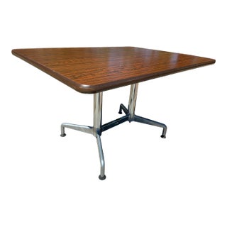 Herman Miller Style Vintage Conference Table For Sale