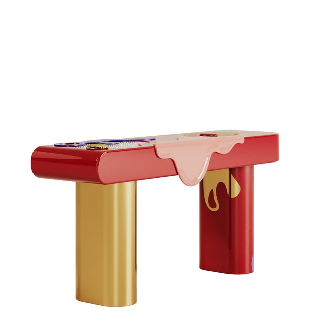 La Vie Console Table by Malabar For Sale - Image 11 of 16