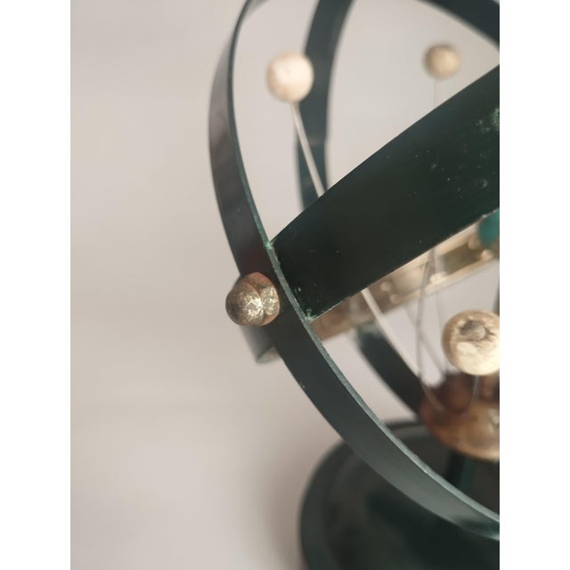 1940s Vintage Industrial Scientific Planetary Armillary Sphere, 1930s-1940s For Sale - Image 5 of 10