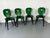 1960s Swedish Green Pine Chairs from Svensk Fur, 1950s, Set of 4 For Sale - Image 5 of 11