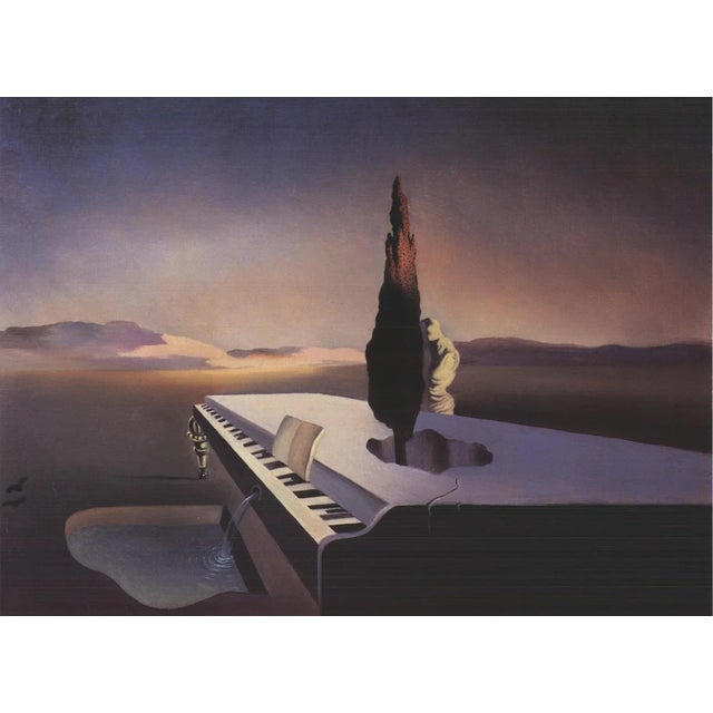 Artist: Salvador Dali Title: Necrophiliac Spring Flowering From Piano with Tail Year: 2000 Signed: No Medium: Offset...