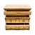 Late 20th Century Thomasville Furniture Madeira Collection Solid Ash Old World 30" Three Drawer Nightstand 16-6255-18 For Sale - Image 5 of 13