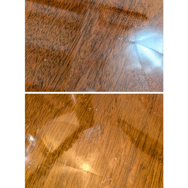 Baker Furniture Mahogany Pair of Drop Leaf Tables For Sale - Image 11 of 12