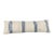 Turkish Hemp Pillow Cushion Natural Beige Blue Cushion Cover 14"x45" For Sale