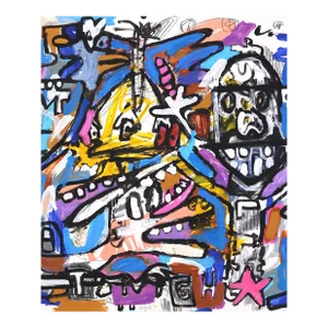 "In Arms" Original Artwork by Jonas Fisch