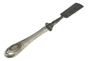 Art Nouveau Silver Pate Knife, France, 1900s