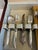 Mid-Century Modern 1847 Rogers Bros Flair 38-Piece Silverplate Flatware Set in Original Wood Chest For Sale - Image 3 of 12