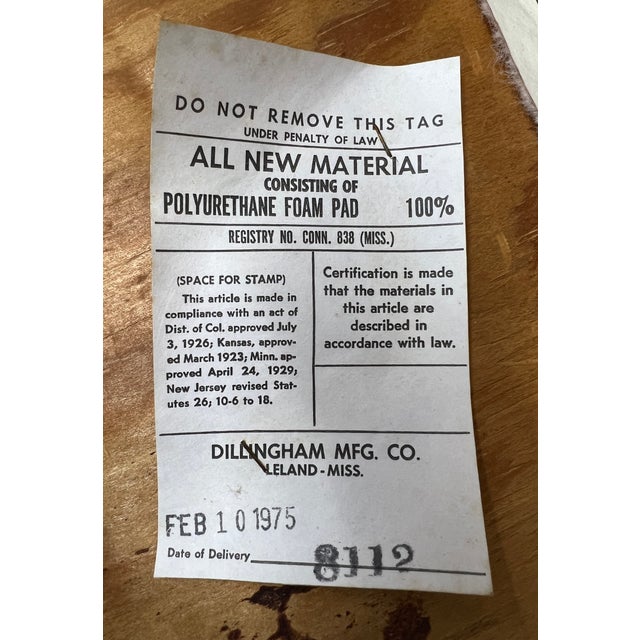 Mid 20th Century Merton Gershun for Dillingham "Esprit" Mid-Century Walnut Dining Chairs For Sale - Image 13 of 13