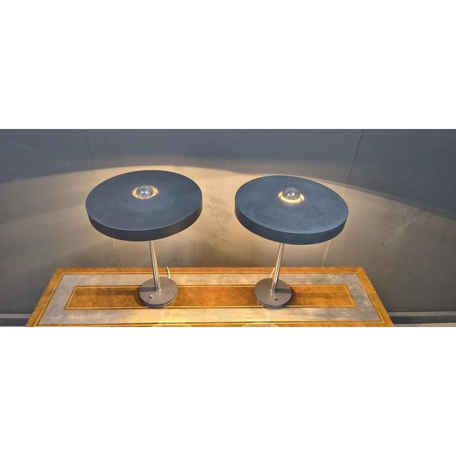 1960s Vintage Desk Lamps by Louis Kalff, 1960s, Set of 2 For Sale - Image 5 of 10