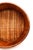 Vintage Burnt Bamboo Basket With Woven Rattan Base – Boho / Organic Modern / Tropical For Sale - Image 12 of 12