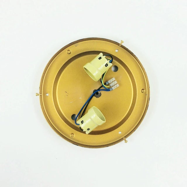 Large Mid-Century Modern Bubble Glass Flush Mount by Helena Tynell for Limburg, Germany, 1960s For Sale - Image 8 of 9