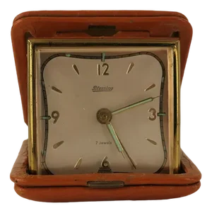 German Travel Alarm Clock from Blessing, 1960s