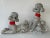 Mid Century Ceramic Poodle Figurines, Set of Two For Sale - Image 11 of 11