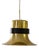 Scandinavian Gold Lamp, 1960s For Sale