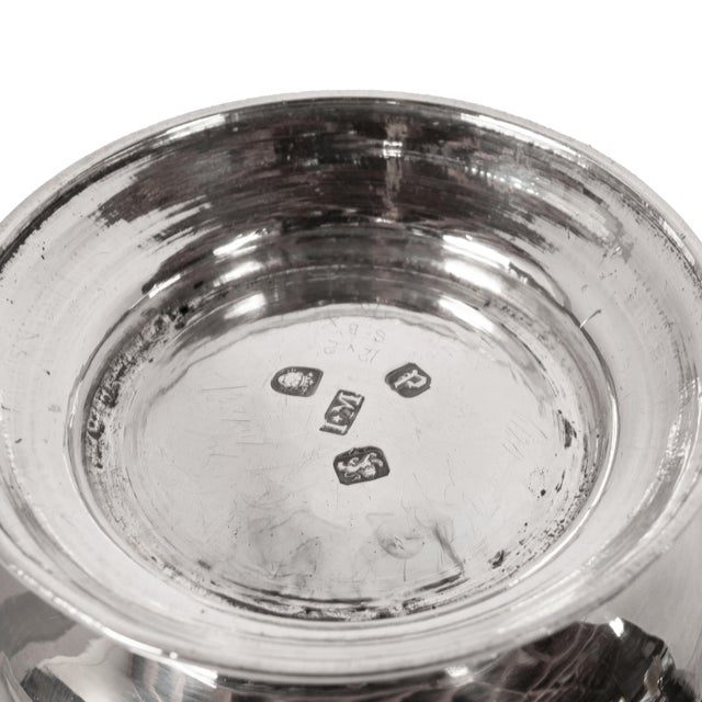 Antique Georgian Sterling Silver Pint Beer Tankard Mug Jacob Marsh London 1770 For Sale - Image 10 of 11