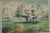 Vintage original watercolor apparently signed K Cherry. Image size 11 x 16. Good condition but some possible darkening...