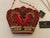 Mary Frances Crimson Queen Handbag For Sale - Image 4 of 5