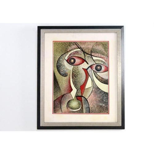 Sam Colpa, 1980s, Paper, Framed For Sale - Image 6 of 13