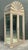 Vintage Scalloped Top Pencil Reed Cabinet For Sale - Image 11 of 12