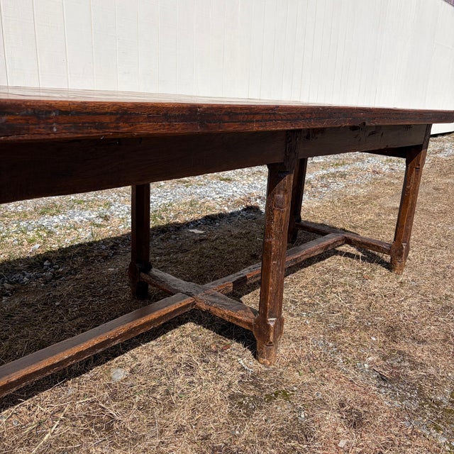 Antique French Very Large Farm Table Dining Table From Provence For Sale - Image 18 of 18
