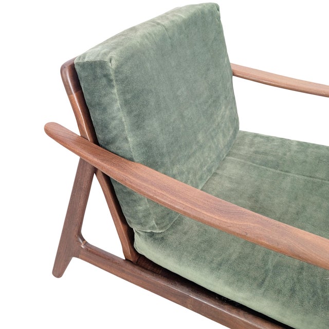Vintage Danish Easy Chair in Teak For Sale - Image 9 of 10