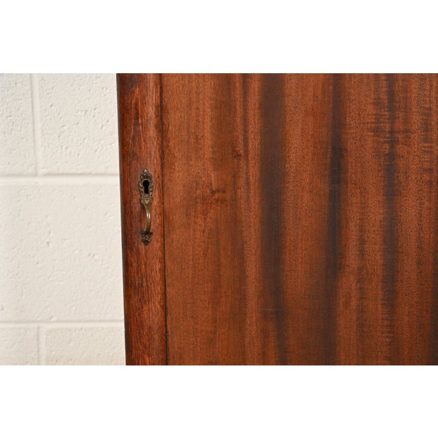 Antique Arts & Crafts Mahogany Music Cabinet, Circa 1900 For Sale - Image 9 of 15