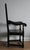 Wood 17th Century Black Wainscot Armchair For Sale - Image 7 of 14