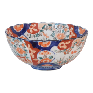 Antique Japanese Hand-Painted Imari Bowl