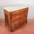 Three-Drawer Walnut Chest of Drawers with White Marble Top, 1800s For Sale - Image 17 of 18